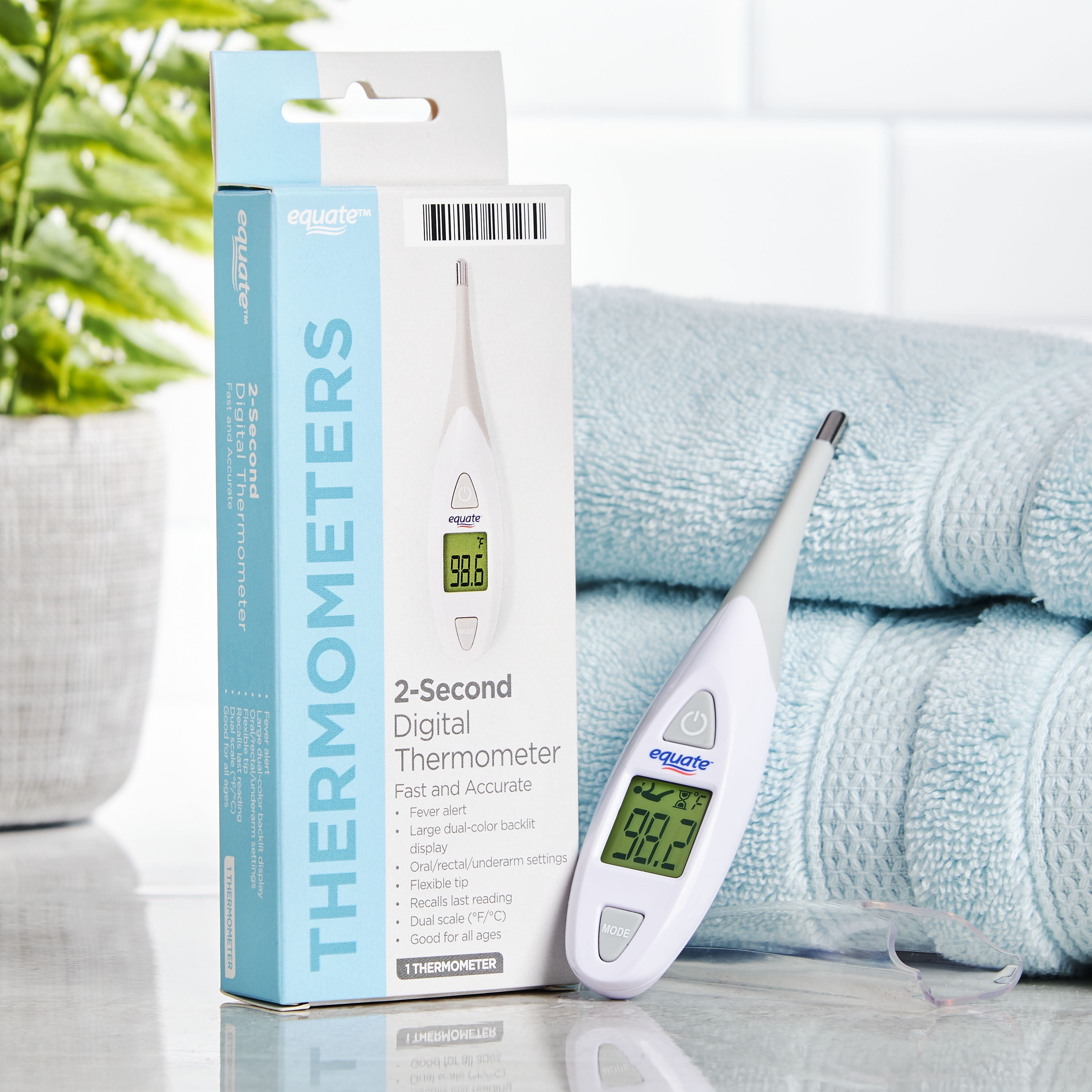 Buy Equate 2Second Digital Thermometer Online in New Zealand. 983789256