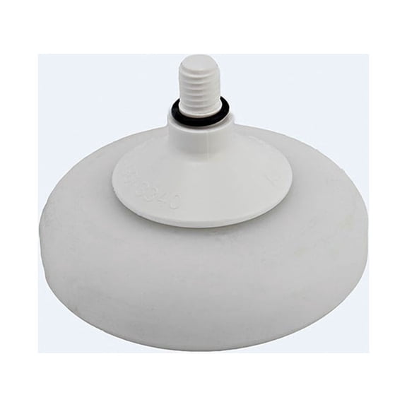 Ambutech 8mm Threaded Jumbo Roller Tip- White