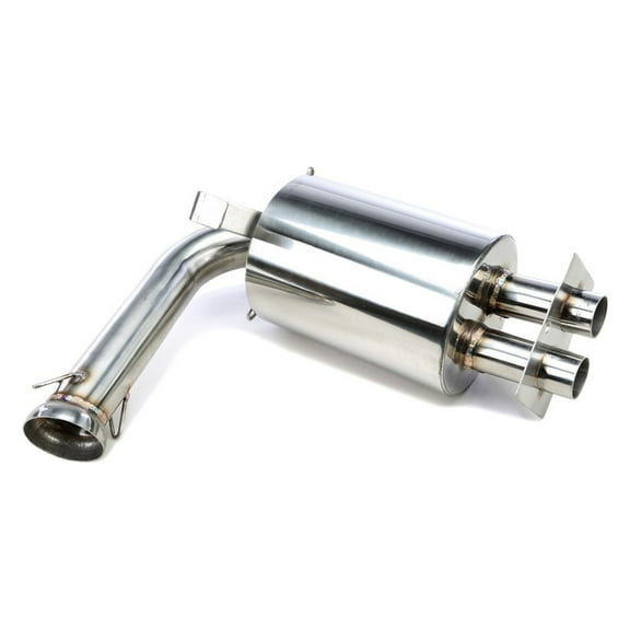 MBRP Trail Muffler, 2" Diameter, Lightweight Performance Vehicle Muffler