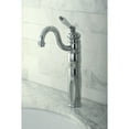 thumbnail image 2 of Kingston Brass Heritage  Single Handle Vessel Sink Faucet with Optional Cover Plate, 2 of 4