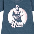 thumbnail image 3 of David Bowie - Bowie Distressed Circle - Toddler & Youth Girls Fleece Dress, 3 of 5