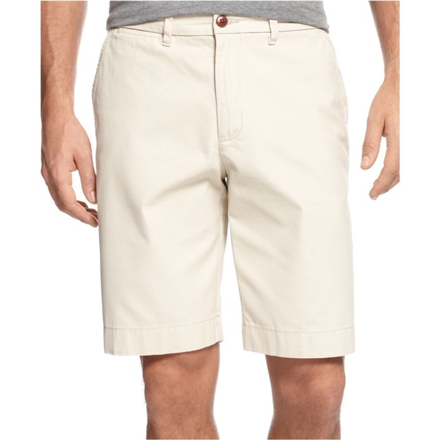 Tommy Hilfiger Mens Big & Tall Casual Chino Shorts, Marrón, 44 Tall