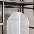 thumbnail image 6 of Set of 5 Hanging Garment Storage Bags,Proof Clothing Covers for Closet Organization and Travel, Transparent Suit Bags with Zipper, 6 of 6
