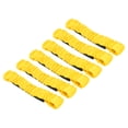 thumbnail image 1 of Unique Bargains Bande Élastique de Course à 3 Pattes pour Relais de Carnaval Extérieur, Jaune, Lot de 6, 1 of 5