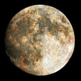 thumbnail image 2 of Prime, Marcus 15x15 Gold Ornate Wood Framed with Double Matting Museum Art Print Titled - Lunar Metallics 1, 2 of 4