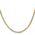 thumbnail image 2 of 14K Yellow Gold Anchor Chain Styles Necklace 18 inch 3 mm Concave with Lobster Clasp, 2 of 4