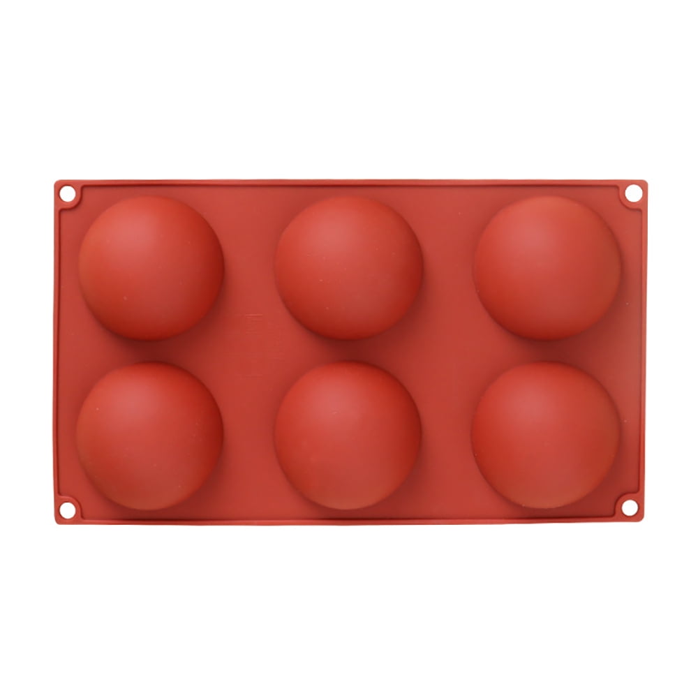 Heitepabg Semi Sphere Silicone Mold, Hot Chocolate Bomb Mold, Half