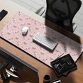 thumbnail image 2 of Long Mouse Pads for Desk,Pink Cartoon Unicorn Rainbow Heart Desk Mats on Top Of Desks, Desk Mouse Pad Extra Large with 3mm Non-Slip Base and Stitched Edge for Gaming,Work,Home 35.4"x15.7", 2 of 5