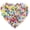 Multicolor, variant on 120pcs European Large Hole Beads, Assorted European Craft Bead Mixed Color Lampwork Murano Spacer Beads for DIY Necklace Bracelet Jewelry Making Black(10pc per Style)