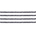 thumbnail image 1 of Miyuki Delica 10/0 Cut 5.2gms DB0001 Perles de Rocaille Japonaises - Gunmetal - D1, 1 of 1
