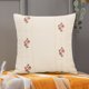 thumbnail image 5 of Funda de almohada bordada con rosas para cojín lumbar de sofá cama | Funda de cojín decorativa con diseño floral | Accesorio suave para el hogar: sala de estar, sofá o coche., 5 of 6