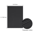 thumbnail image 2 of Uxcell Cardstock Scrapbook Paper 8.3" x 11.7", 74 Lb/200 Gsm, Black 20 Pack, 2 of 4