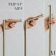 thumbnail image 4 of Luxury Brushed Gold Toilet Paper Holder for Stand Bathroom Sets Toilet Paper Storage, 4 of 5