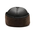 thumbnail image 4 of LiuXxxx Winter Baseball Cap With Ear Warm Lined Hat For Cold Weather Outdoor Sports Khaki, 4 of 5