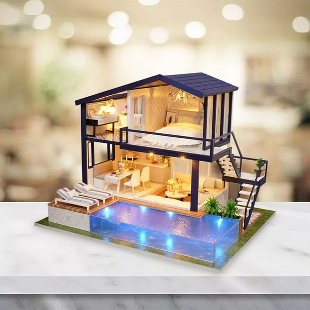 Light up dollhouse hotsell