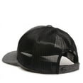 thumbnail image 6 of Outdoor Cap MBW-800CB Chambray Platinum Series Mesh Back Cap-Heathered Black/Black, 6 of 8