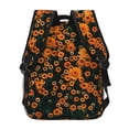 thumbnail image 4 of Zufioo Daisies Print Casual Student Backpack, Adjustable Shoulder Straps Multi-Function Multi-Pocket Sports Bag Travel Backpack, Unisex-One Size, 4 of 5
