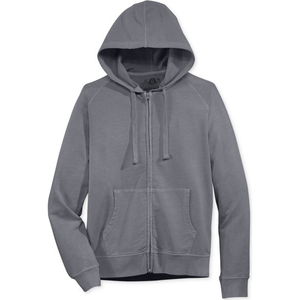 Sudadera con capucha American Rag para hombre gris pequeña