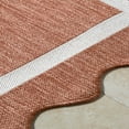 thumbnail image 6 of Mark&Day Outdoor Rugs, 5x7 Tony Traditional Rust/Cream Area Rug, Non Shedding Rust Cream Patio, Porch, Deck, Bedroom, Living Room or Kitchen (5'3" x 7'), 6 of 7