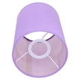 thumbnail image 2 of LOLIPPYY Modern Drum Lamp Shade 5.5x5.5x8 Inches Cloth Cylinder Lampshade for Table & Floor Lamps with 1.6 Inch Inner Hole - E27 Lighting Fixture, 2 of 7