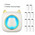 thumbnail image 1 of Label printer,Sticker With 11 Journal Receipt Paper Diy Handcraft List Thermal Printer Picture Label Diy Bt 203dpi Picture 203dpi Picture Label Paper Sticker With Receipt Paper Sticker Printer Label, 1 of 7