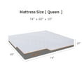 ESHINE 10 Inch Short Queen RV Mattresses, Hybrid RV Mattress Highly