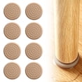 thumbnail image 1 of 8 Pcs Non Slip Furniture Pads, 1.2" Self Adhesive Floor Protectors, Chair Foot Pads, Chair Leg Grippers, Anti Scratch Furniture Feet Pads, Rubber Bumper Pads for Kitchen Countertops, 1 of 3