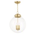thumbnail image 7 of Regina Andrew 16-1004NB Globe 3 Light 15" Wide Pendant - Brass, 7 of 7