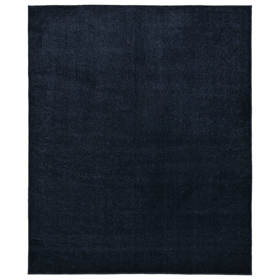 Garland Rug Gramercy Washable Polypropylene Navy Bathroom Carpet, 6' x 9'