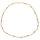 thumbnail image 1 of ColoMX Collar de púas con espinas punk: gargantilla de alambre de metal, collar de alambre de púas, cadena gótica de hip hop rock para hombres y mujeres, disfraces de fiesta diarios, joyería, 1 of 7