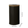 thumbnail image 3 of C Transparent Toilet Paper Roll Storage Basket With Lid And Non Slip Feet Foldable Design For Bathroom Organization And Sundries 2.42 Lb, 3 of 7