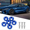 thumbnail image 3 of 6 Pcs Car Motorcycle License Plate Washer and Bolt Kit (Blue), 3 of 4