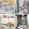 thumbnail image 3 of Amdohai 10 Pcs Interlocking Rubber Floor Tiles with Drain Holes DIY Size, 3 of 7