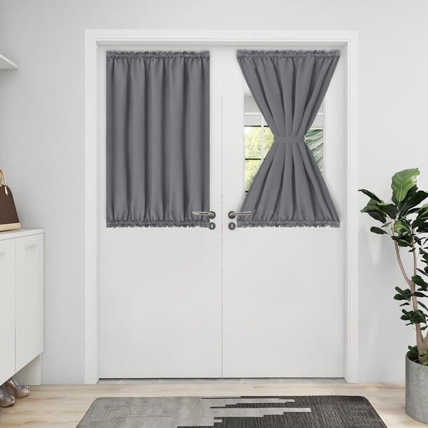Cortina Easy-Going, 132 x 102 cm, opaca, color gris