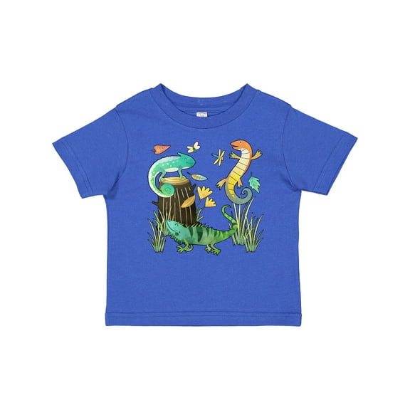 Inktastic Cute Lizards Hanging out Boys or Girls Baby T-Shirt