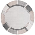 thumbnail image 2 of SAFAVIEH Phoenix Patton Geometric Runner Rug, Light Grey/Beige Charcoal, 2'2" x 9', 2 of 3