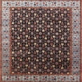 thumbnail image 1 of Ahgly Company Indoor Square Mid-Century Modern Rosy Brown Pink Oriental Area Rugs, 6' Square, 1 of 6