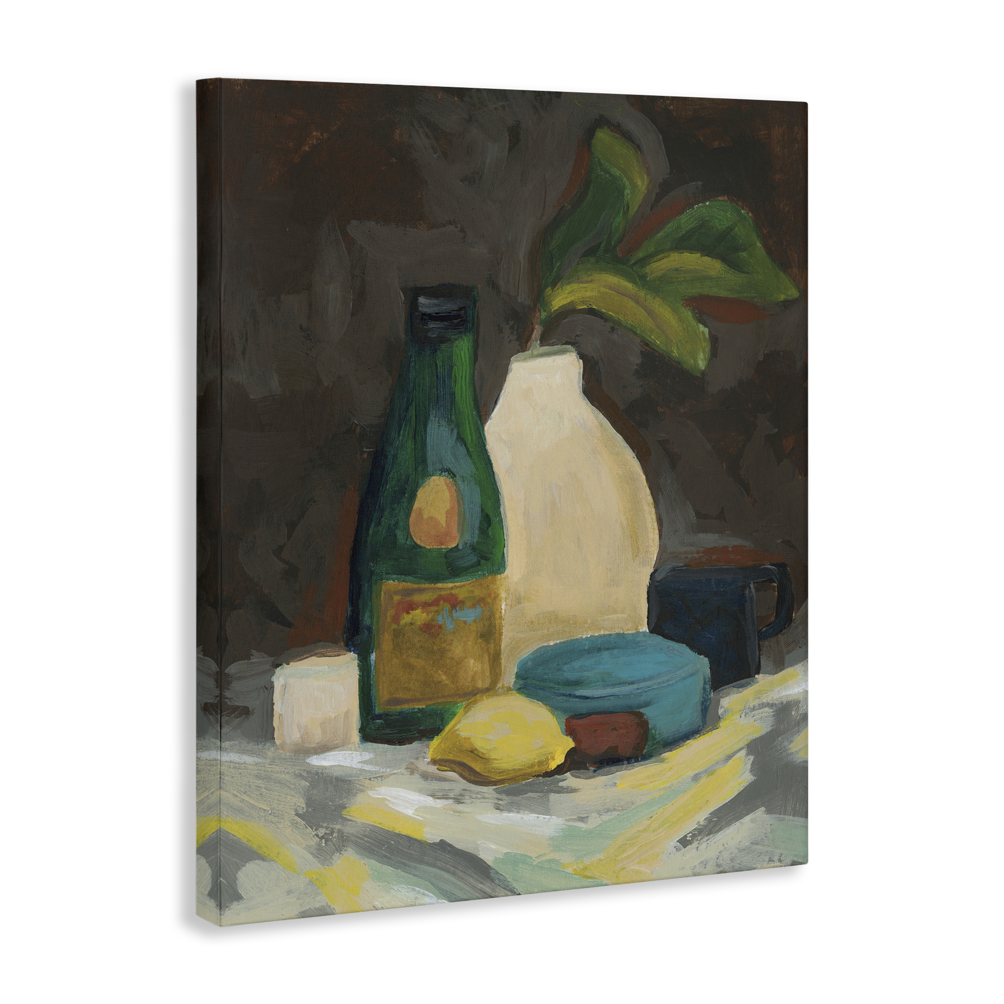 Stupell Industries Traditional Still Life Depiction Plants & Flowers Painting Wrapped Canvas Art Print Wall Art, 30 x 40