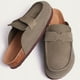 thumbnail image 3 of Zuecos para mujer, zapatillas de corcho nuevas, sandalias clásicas unisex de corcho, zuecos de ante de vaca a la moda, mulas para hombre, zapatillas de playa para exteriores, 3 of 6