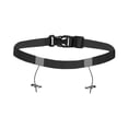 thumbnail image 3 of Almencla Triathlon Race Number Belt Accessory Essential Practical Versatile Men Women black, 3 of 8