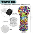 thumbnail image 6 of Yuyamidu Funny Frog Golf Head Covers Waterproof PU Leather Golf Club Head Covers for Club Protective, Hippie Floral Golf Accessory Gifts for Women, 6 of 7
