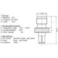 thumbnail image 5 of Onelinkmore Rf Coax 4G Lte Antena Adaptador Actualizado Conector Sma Sma Hembra A Ts9 Macho Conector Recto Para Antena 4G Lte Hsdpa 2G 3G Antena Umts Banda Ancha Móvil Paquete De 2, 5 of 5