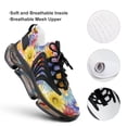 thumbnail image 4 of Color Flowers Walking Shoes for Men Woman Lightweight Tennis Fashion Elastic Sports Shoes Cushion Basketball Shoes, 4 of 7