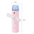 thumbnail image 4 of Amdohai Fan Mister Small Handheld Fan Portable Mini Fan Humidifier USB Rechargeable Fan Misting Fan for Outdoor Indoor, 4 of 8