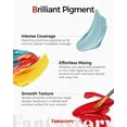 thumbnail image 6 of Fantastory Acrylic Paint Set 36 Colors(2oz/60ml) w/ 12 Brushes, Pro Craft Thick Paint Kits., 6 of 12