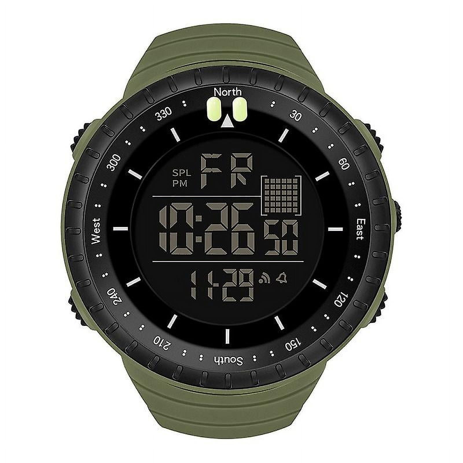 Synoke 9648 b Men Outdoor Waterproof Sports Electronic Watch Green Walmart