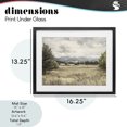 thumbnail image 4 of Stupell Industries Farmhouse Muted Mountain Meadow Black Framed Print Under Glass, 16 x 13, by Riley B, 4 of 8