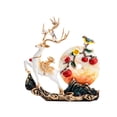 thumbnail image 2 of Estatua de alce Perfecl Decoración Feng Shui Figura decorativa Adorno de escritorio 32 cm x 7,7 cm x 34 cm, 2 of 8