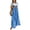 46# Dark Blue, variant on Polka Dot Jumpsuits for Women Summer Casual Boho Wide Leg Overalls Loose Fit Sleeveless Rompers with Pockets(Green,S)