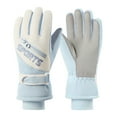 thumbnail image 2 of Women's Winter Fleece-Lined Touchscreen Waterproof Gloves for Outdoor Cycling and Skiing, 2 of 6